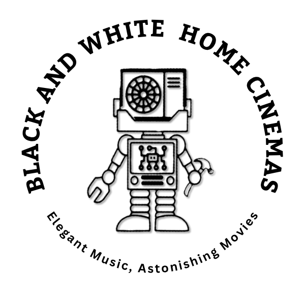 Black and White Home Cinema Systems logo